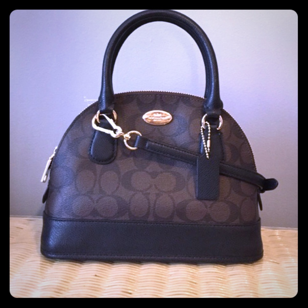 Coach Mini Cora Satchel